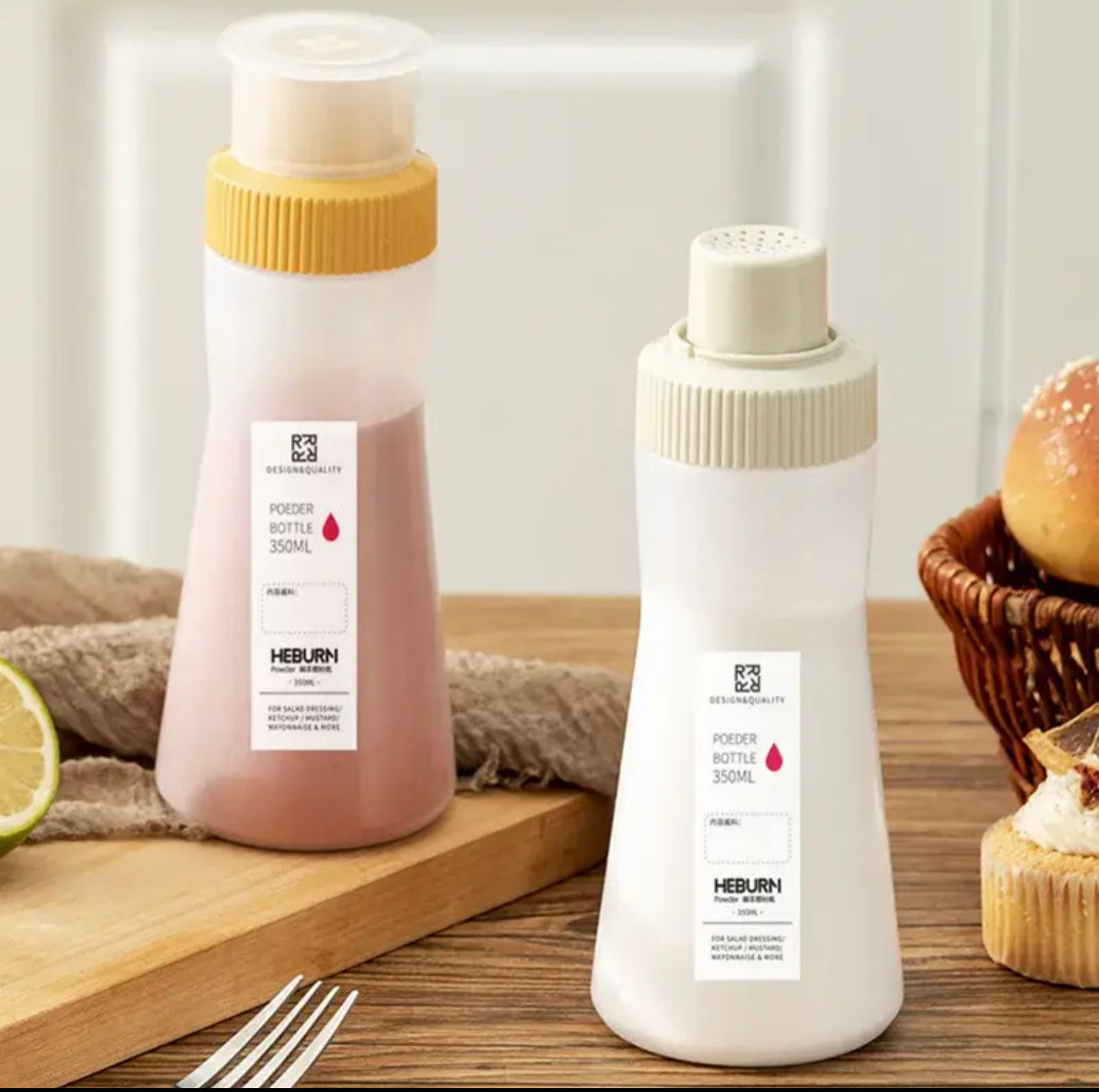 Portable 350ML Salt Sugar Seasoning Bottle, Flour Salt Squeeze Container with Lid, Silicone Can Seasoning Bottle Portable 350ML Salt Sugar Seasoning Bottle, Flour Salt Squeeze Container with Lid, Silicone Can Seasoning Bottle
